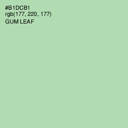 #B1DCB1 - Gum Leaf Color Image